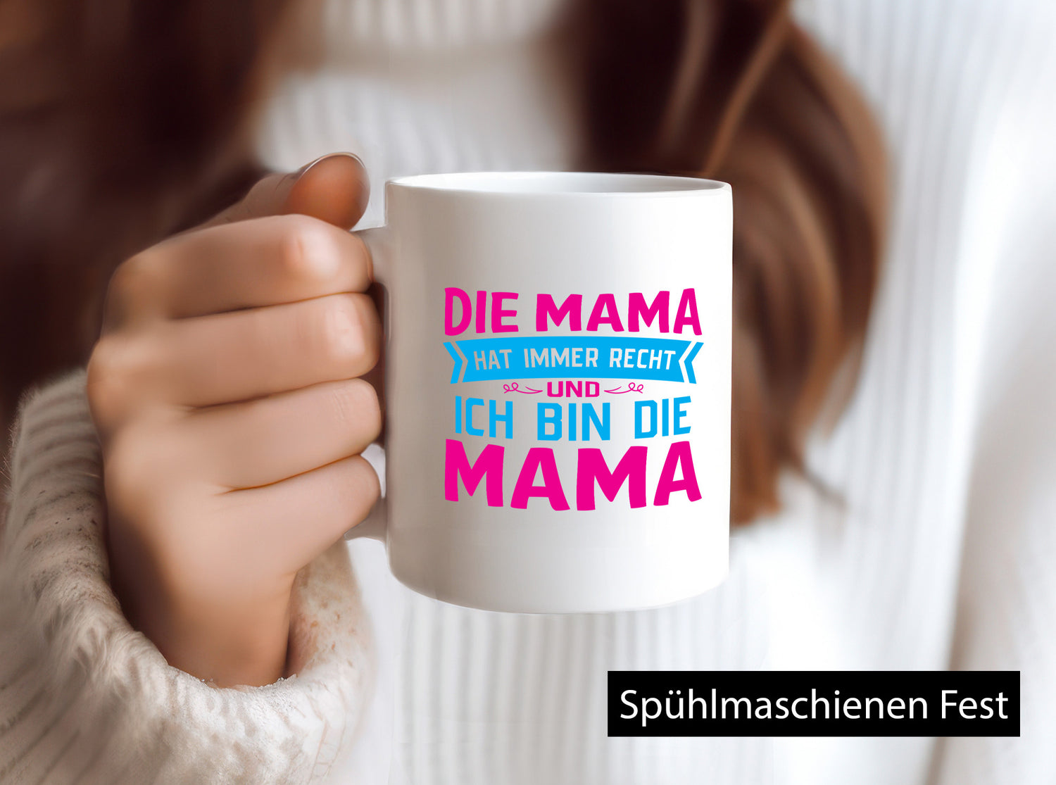 Mama hat immer Recht | Auszeichnung Geschenk Familie Geschenkidee lustiger
