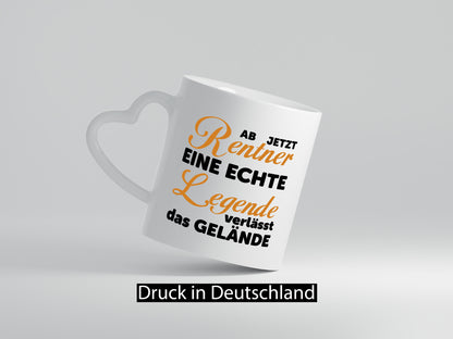 Ab jetzt Rentner | Spruch Tasse Ruhestand Rente Geschenk Jubiläum lustiger