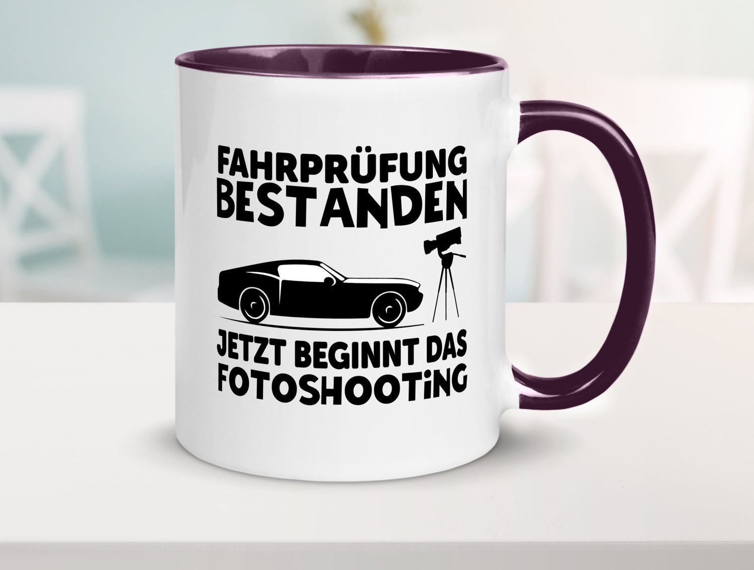 Fahrprüfung bestanden | Autofahren Führerschein Geschenk Humor Geschenkidee