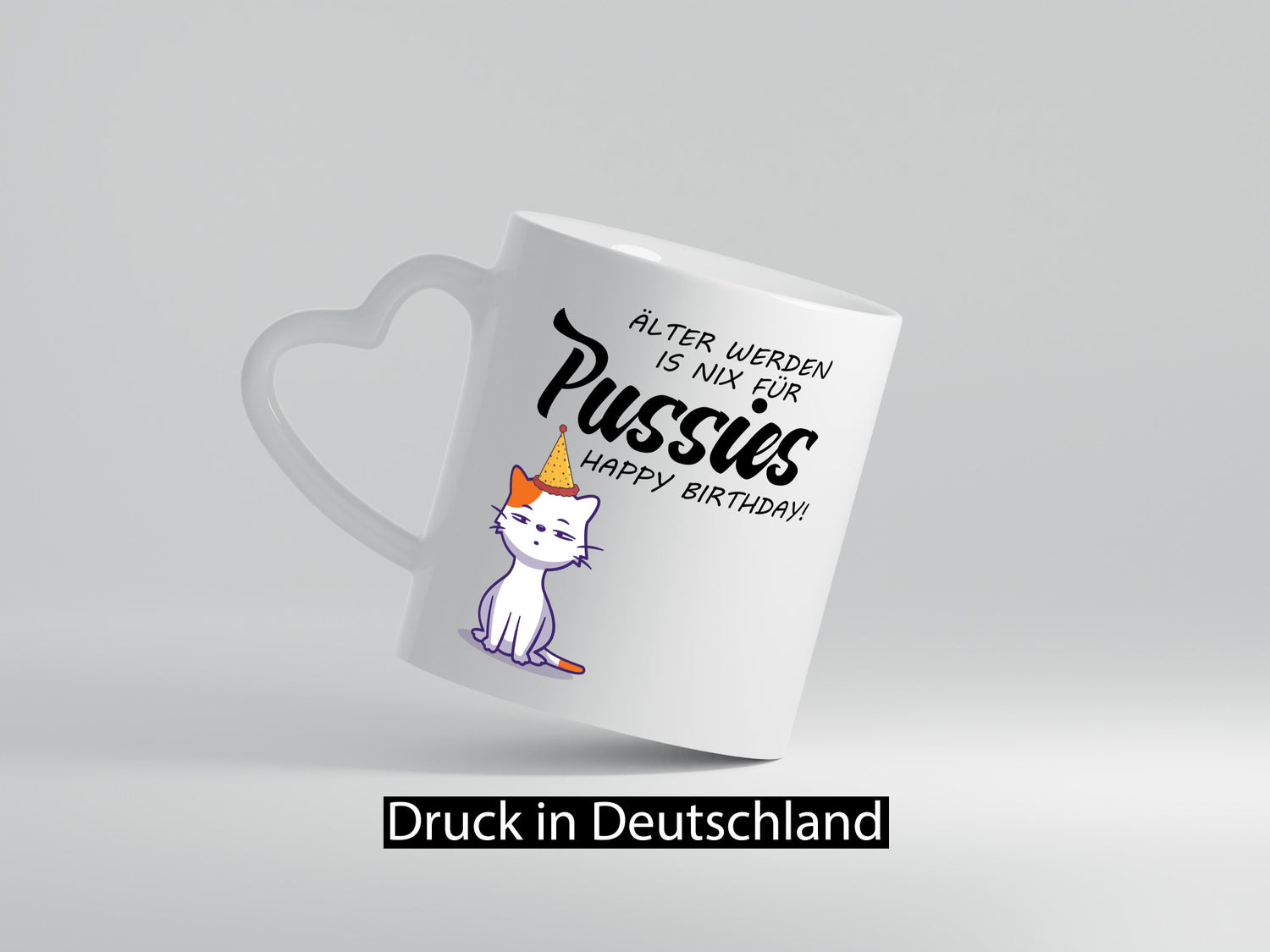 Älter werden ist nichts für Pussies | Happy Birthday Humor Geschenkidee Tasse