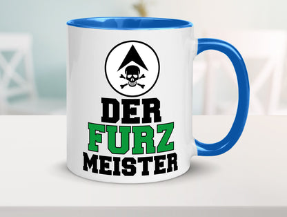 Der Furz Meister | Männer Tasse derber Humor Furzen lustiger Spruch Geschenk