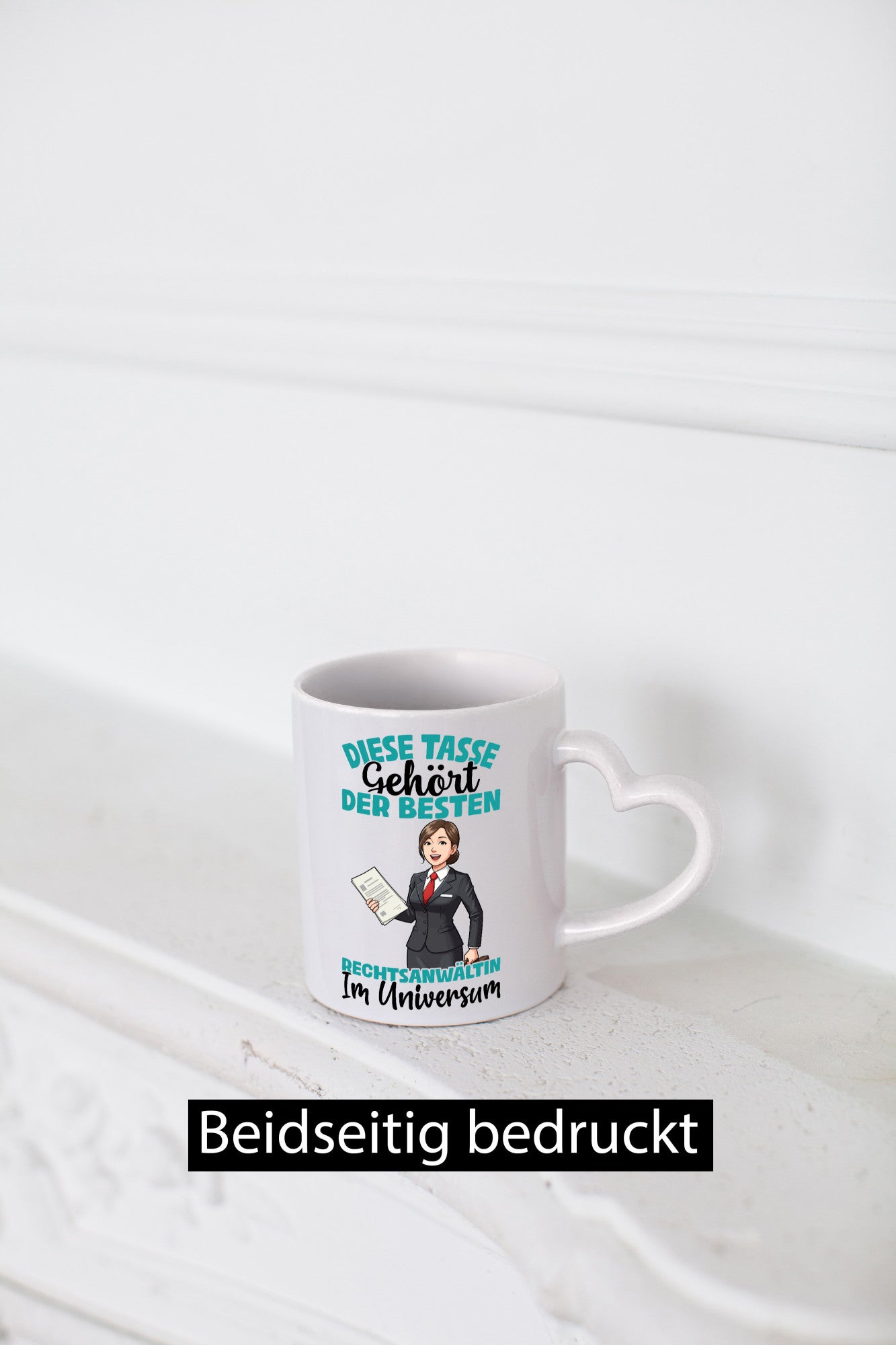 Im Universum: Rechtsanwältin | Jurstin Anwältin Humor Geschenkidee Tasse