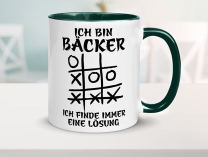 Ich bin Bäcker finde immer eine Lösung | Meister lustig Humor Geschenkidee