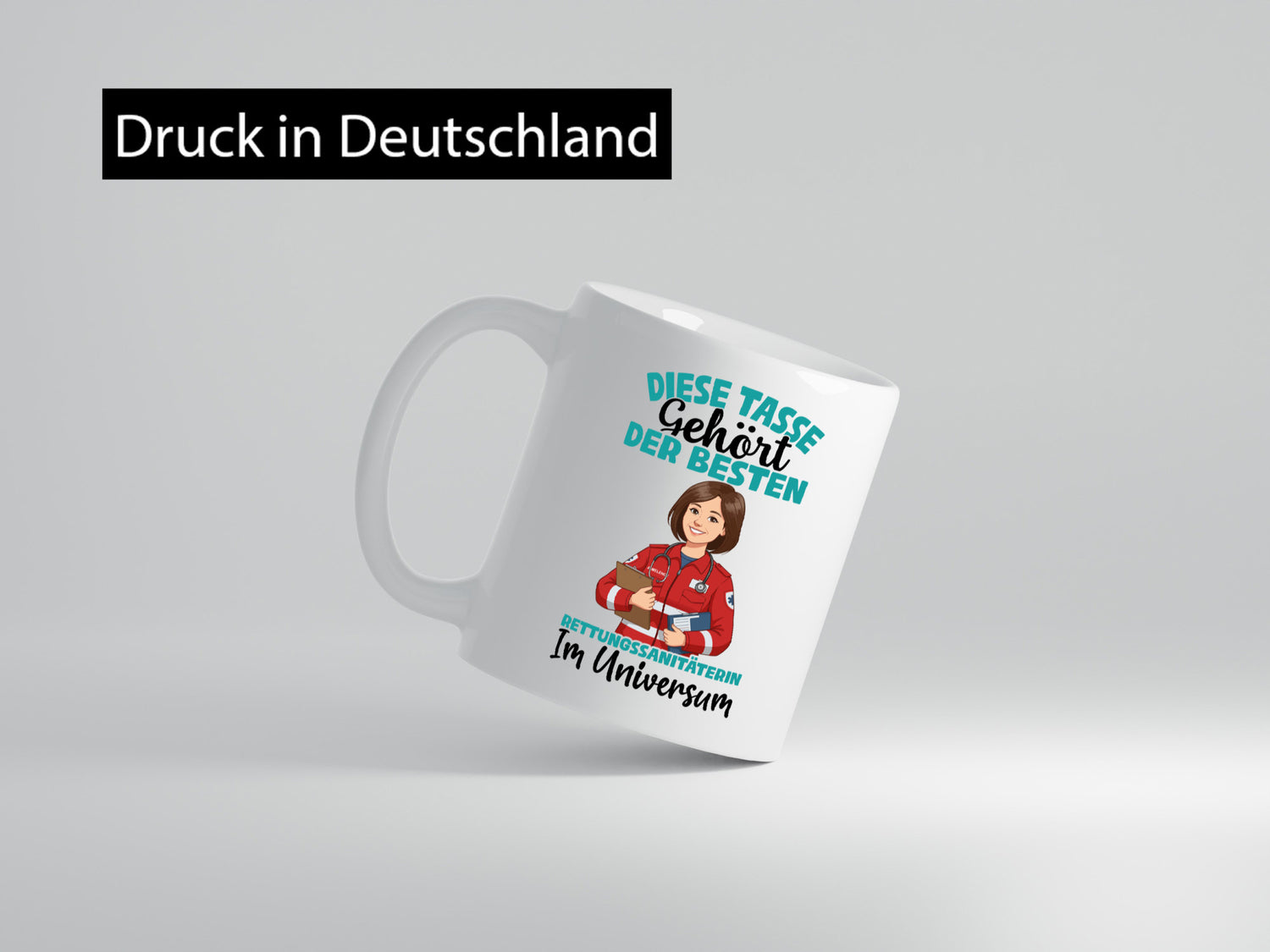 Im Universum: Rettungssanitäterin | Sanitäter lustiger Spruch Geschenk Humor