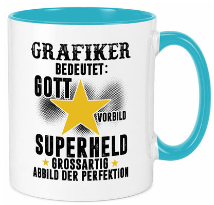 Bedeutung von Grafiker | Grafik Design Grafikdesign Geschenkidee Humor Tasse