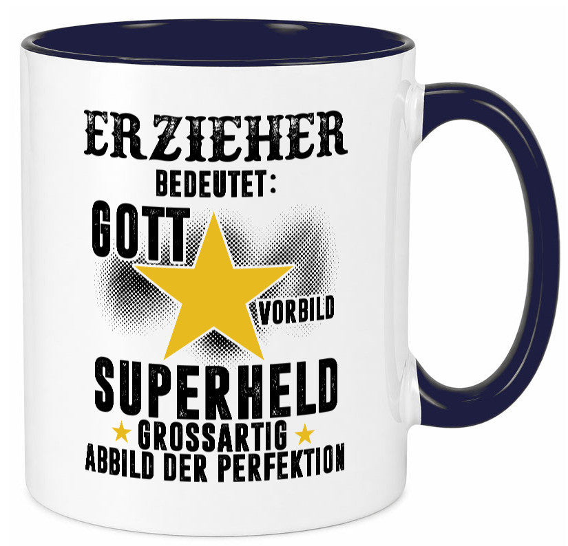 Bedeutung von Erzieher | Pädagoge Schule lustiger Spruch Geschenk Humor