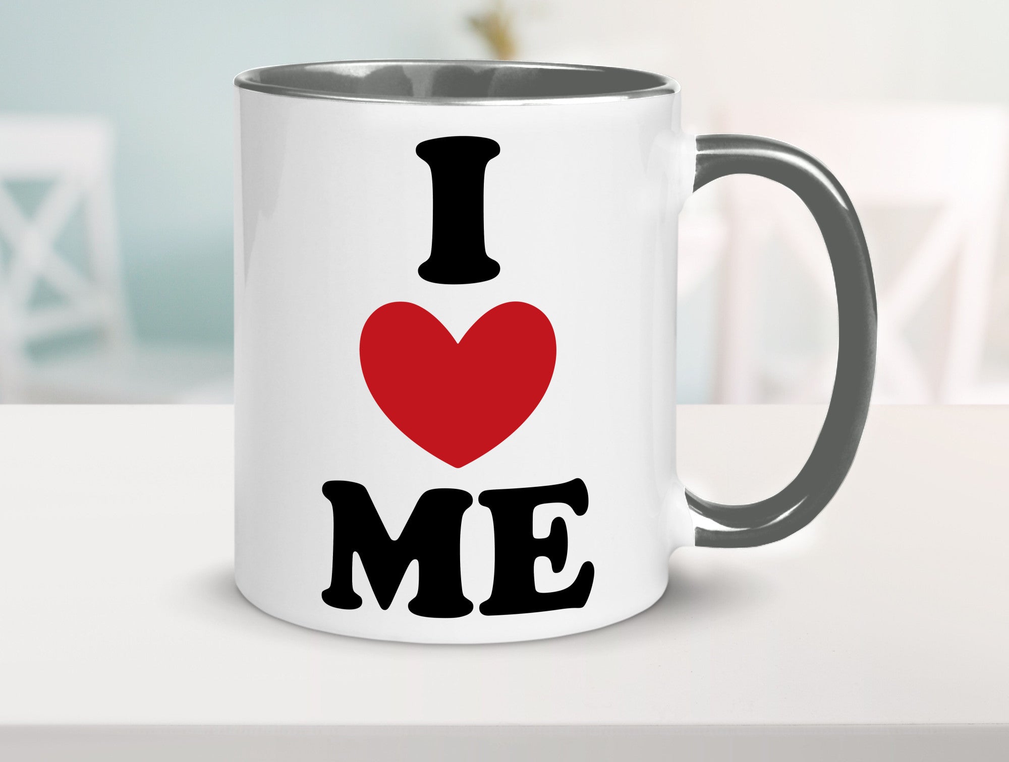 I love me vl9 Geschenkidee Humor Tasse