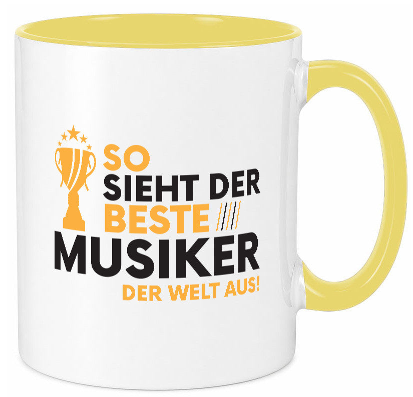 Der Weltbeste Musiker | Musik Musikant lustig Humor Geschenkidee Geschenk Tasse