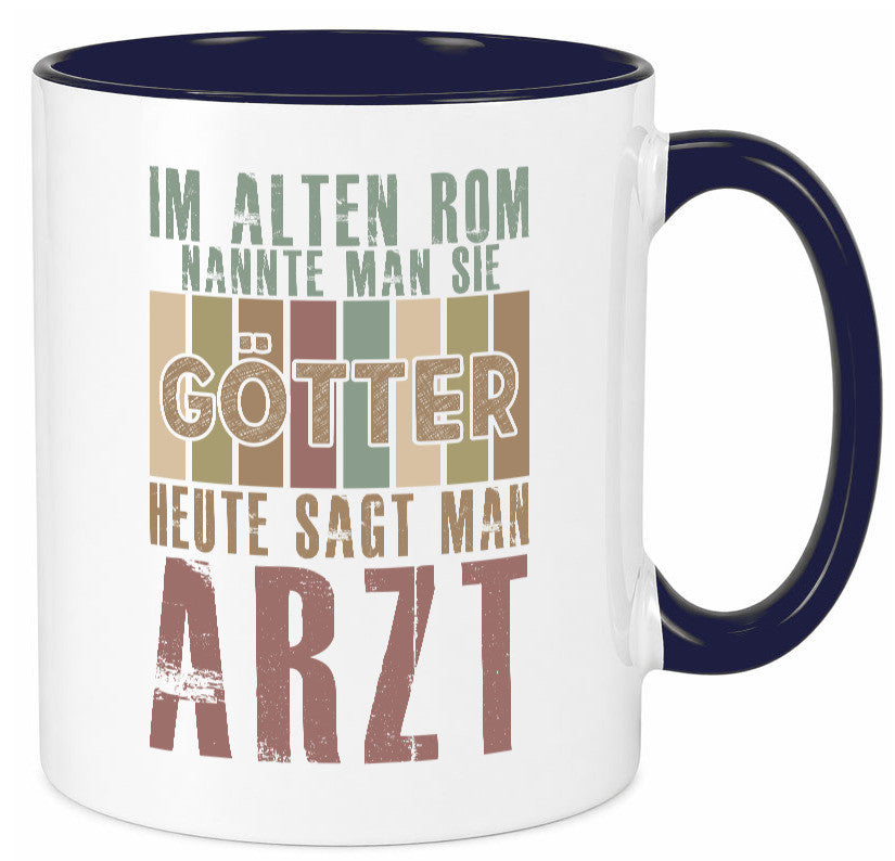 Heute sagt man: Arzt | Medizin Doktor Facharzt Geschenk Humor Geschenkidee Tasse