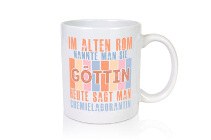 Heute sagt man: Chemielaborantin | Laborantin Chemie lustiger Spruch Geschenk