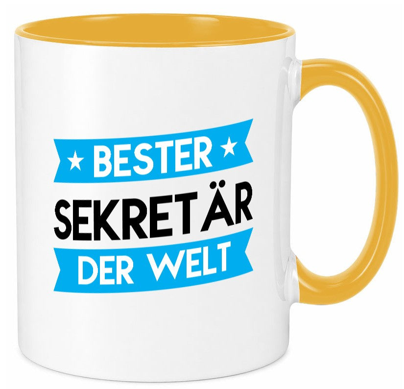 Bester Sekretär | Büro Geschenkidee Arbeit Kollegen Humor Tasse