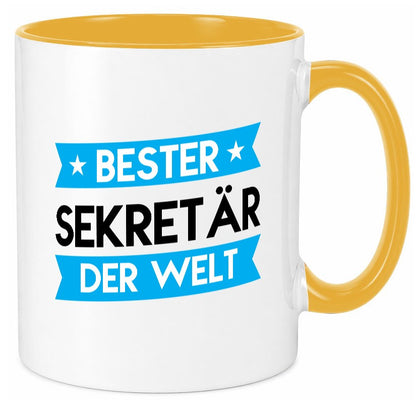 Bester Sekretär | Büro Geschenkidee Arbeit Kollegen Humor Tasse