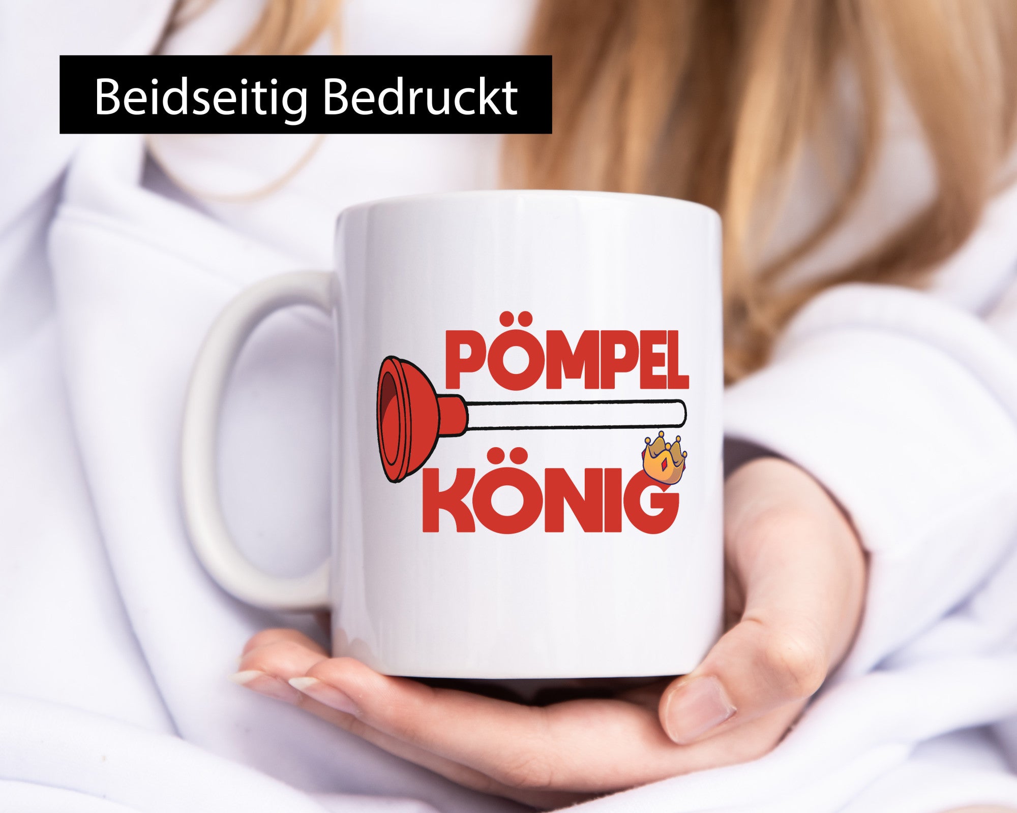 Pömpel König | Klo Verstopft Kloreiniger lustig Humor Geschenkidee Geschenk