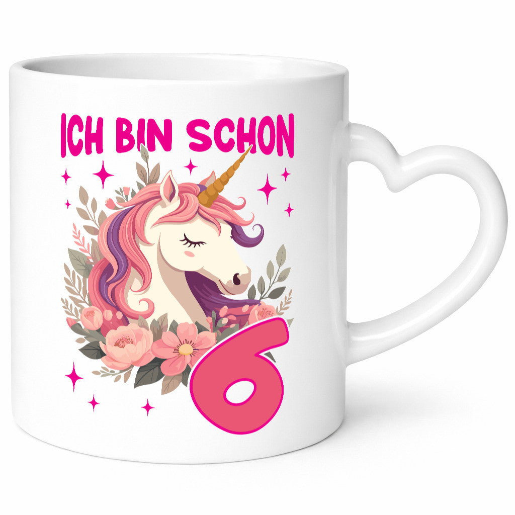 6. Geburtstag | 6 Jahre Einhorn Mädchen Geschenk Geschenkidee lustiger Spruch