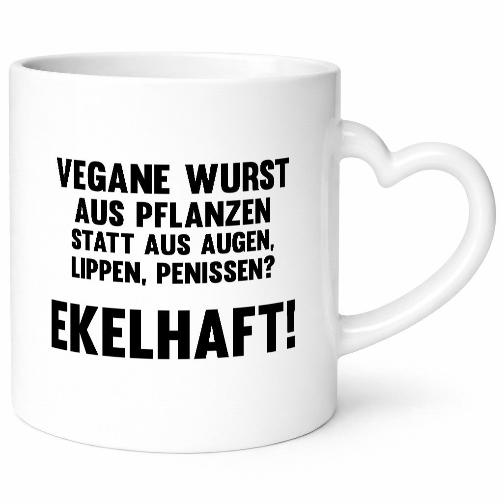 Vegane Wust | Veganer Ekelhaft lustiger Spruch Geschenk Humor Geschenkidee Tasse