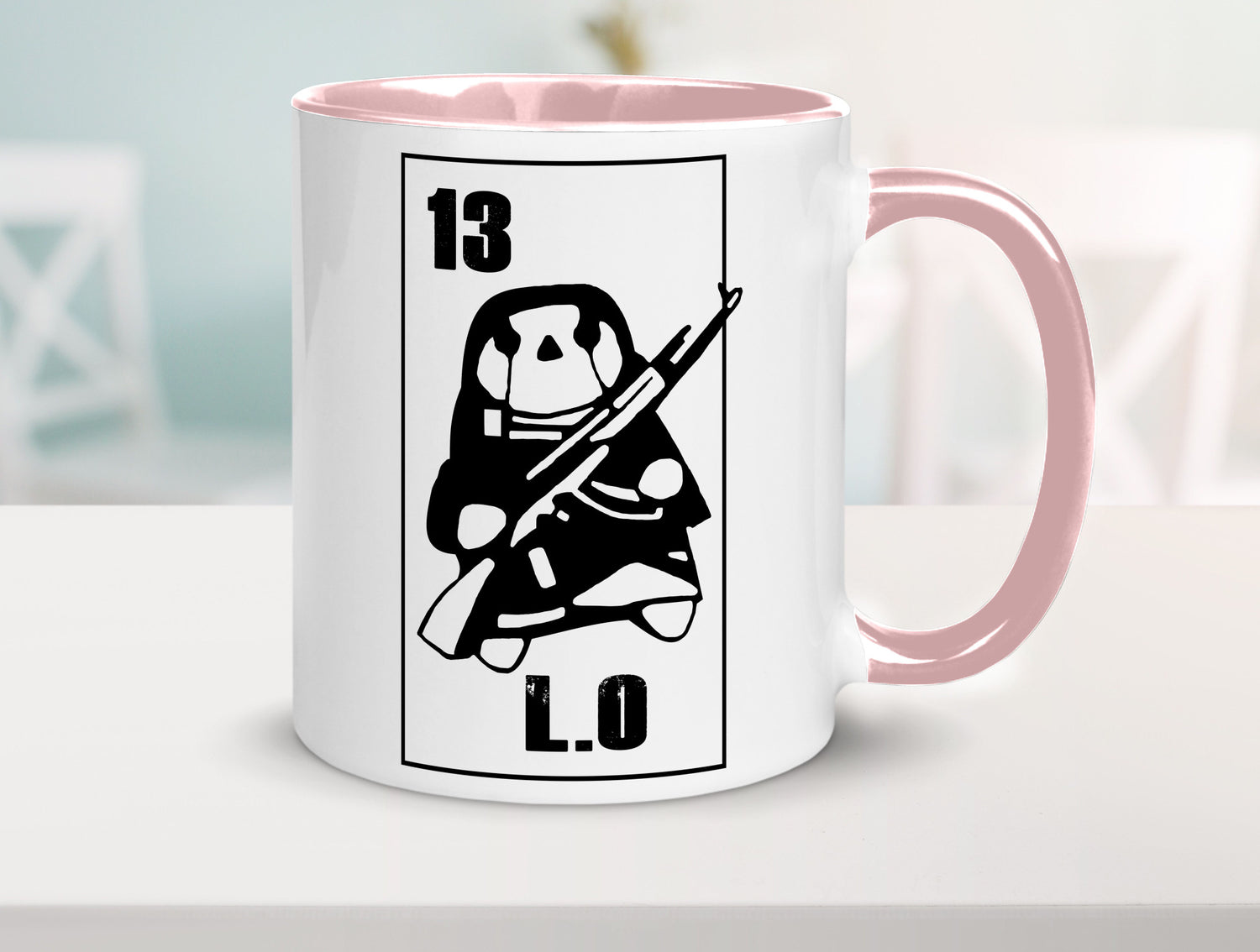 13 L.O lustiger Spruch Geschenk Humor Geschenkidee Tasse