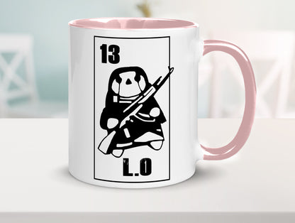 13 L.O lustiger Spruch Geschenk Humor Geschenkidee Tasse