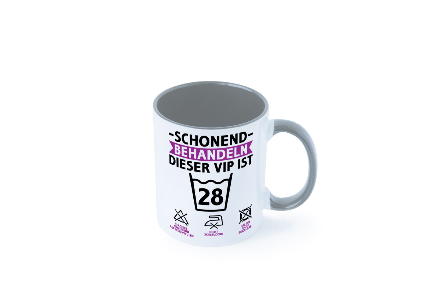 28 Geburtstag | schonend behandeln Jahre Humor Geschenkidee Tasse