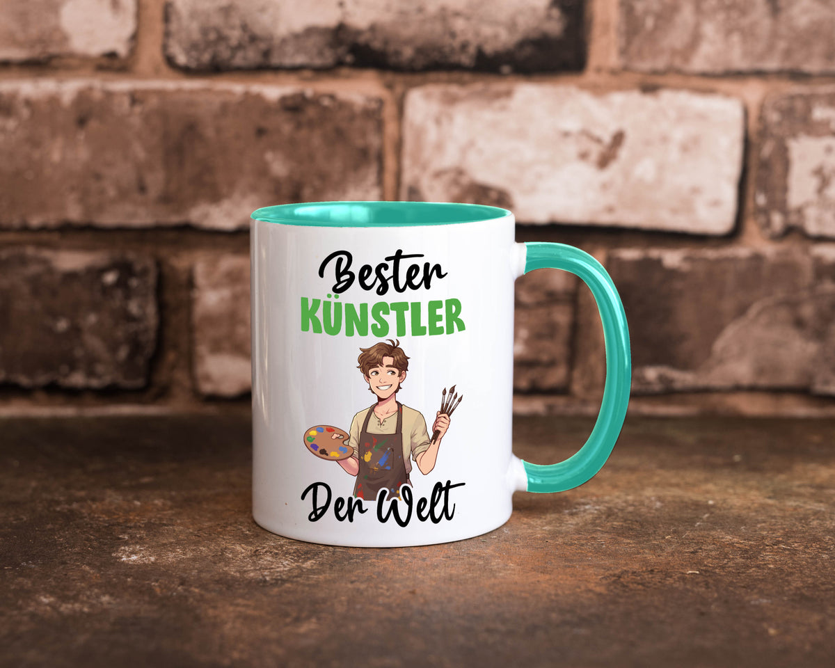 Bester Künstler | Kunst Geschenkidee Humor Tasse