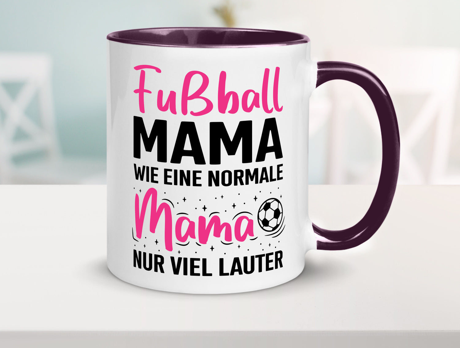Fußball Mama | Coole Muttertag Geschenk Familie Geschenkidee lustiger Spruch