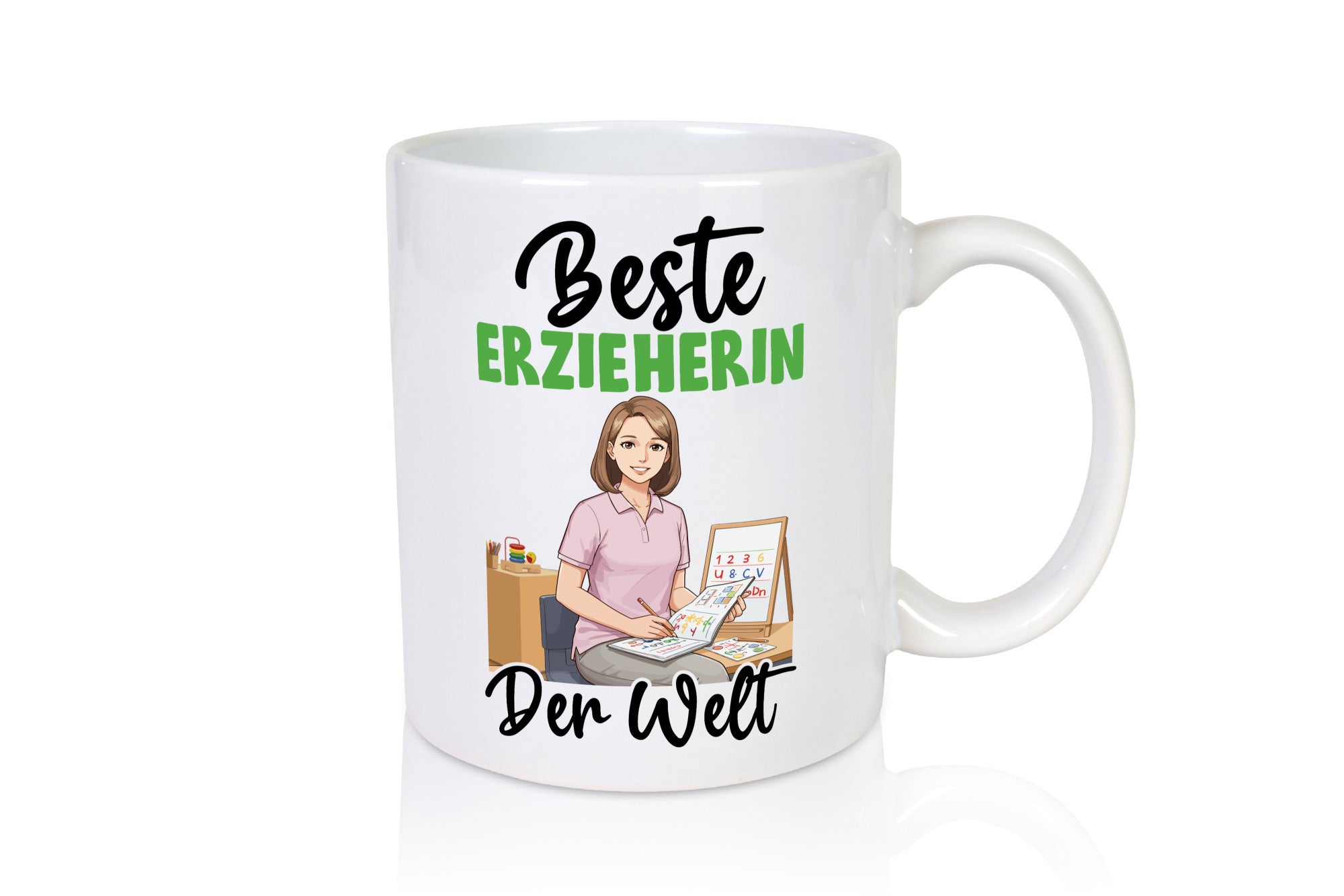 Beste Erzieherin | Pädagogin Schule v2 lustiger Spruch Geschenk Humor