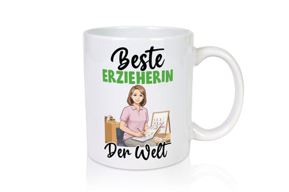 Beste Erzieherin | Pädagogin Schule v2 lustiger Spruch Geschenk Humor