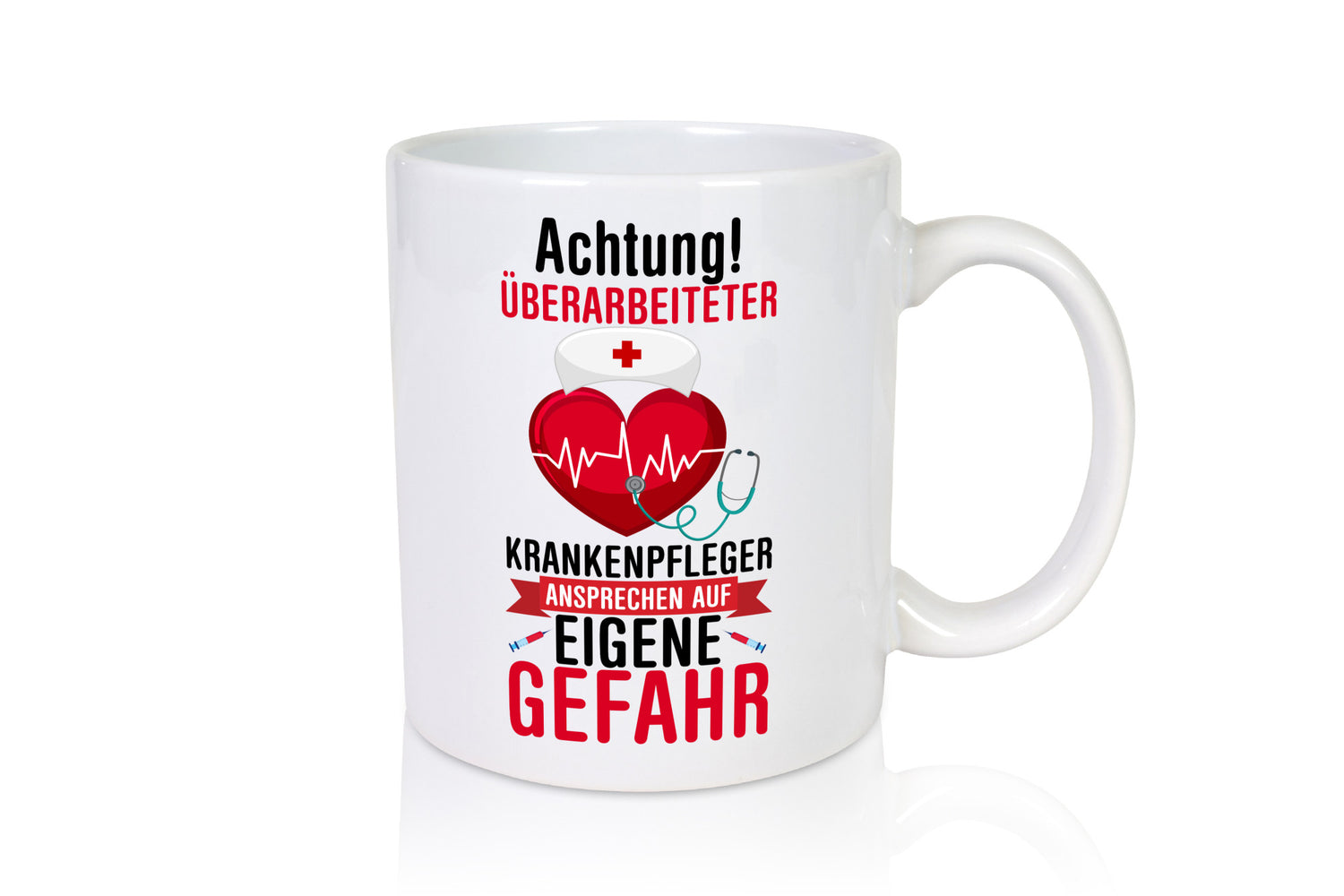 Überarbeiteter Krankenpfleger | Krankenhaus Pflegekraft lustiger Spruch