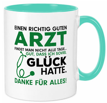 Richtig guter Arzt | Dankeschön Tasse Ã„rzte Spruch Geschenk Humor Geschenkidee