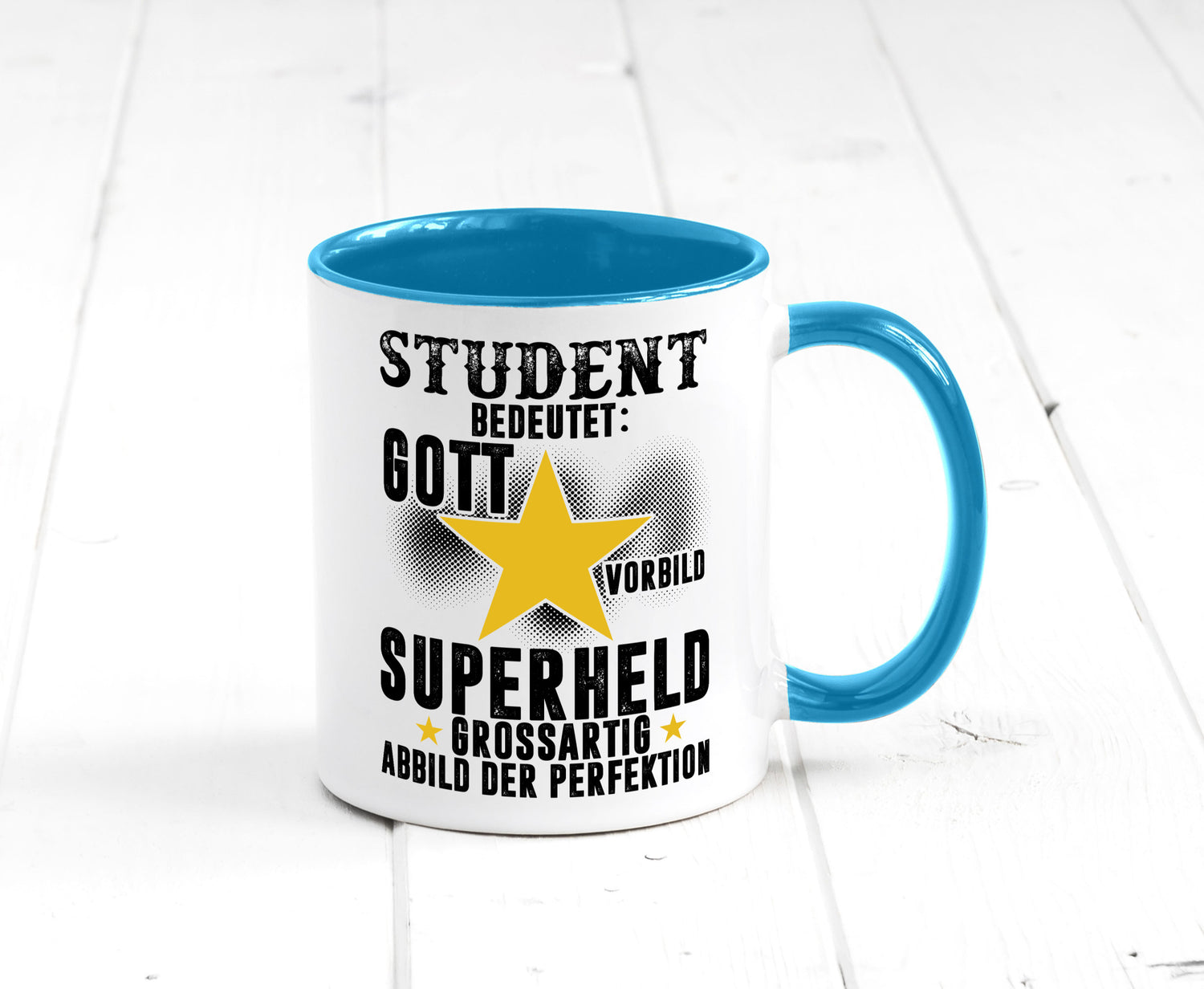 Bedeutung von Student | Universität Uni Studium Geschenkidee Humor Tasse