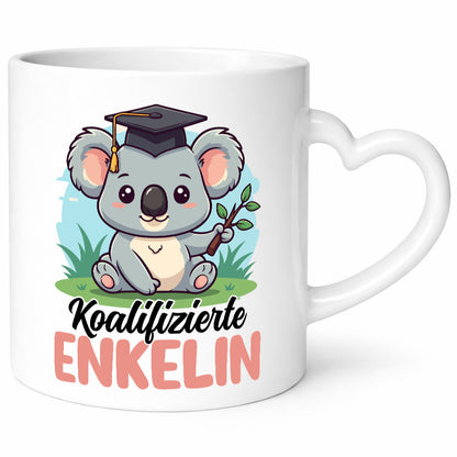 Koalifizierte Enkelin | Opa Oma Großmutter Großvater Geschenkidee Familie Humor