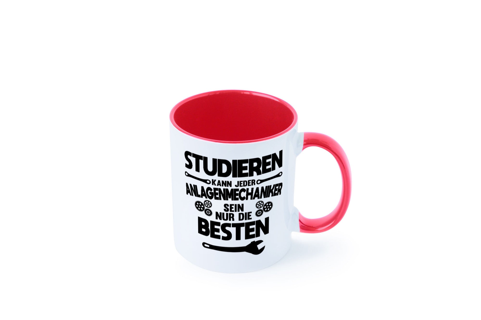 Nur die besten werden Anlagenmechaniker Humor Geschenkidee Tasse