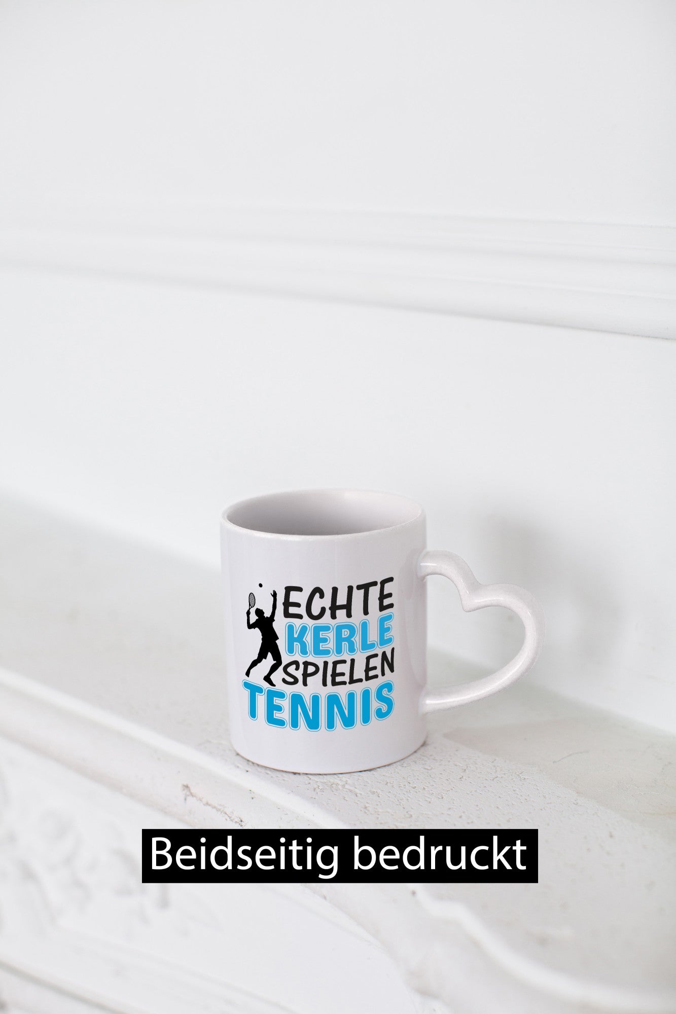 Echte Kerle spielen Tennis | Männer Tasse Sport Humor Geschenkidee