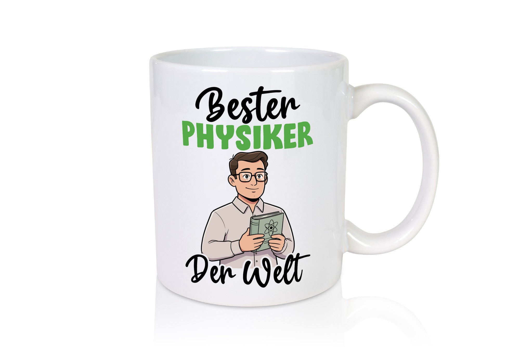 Bester Physiker | Physik v2 Geschenk Humor Geschenkidee lustiger Spruch Tasse