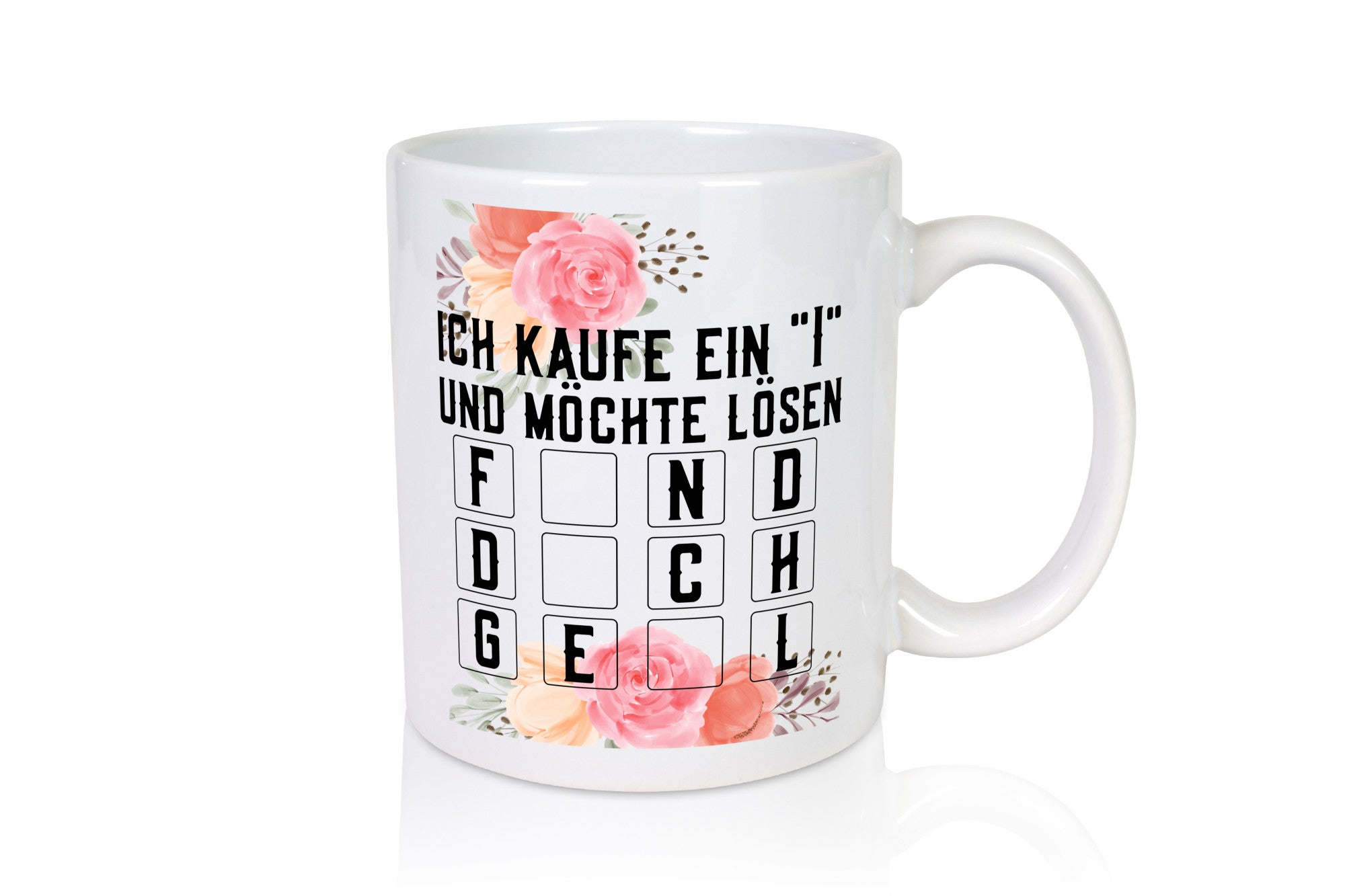 Ich kaufe ein i | Glücksrad Rätsel Flirten attraktiv lustiger Spruch Geschenk