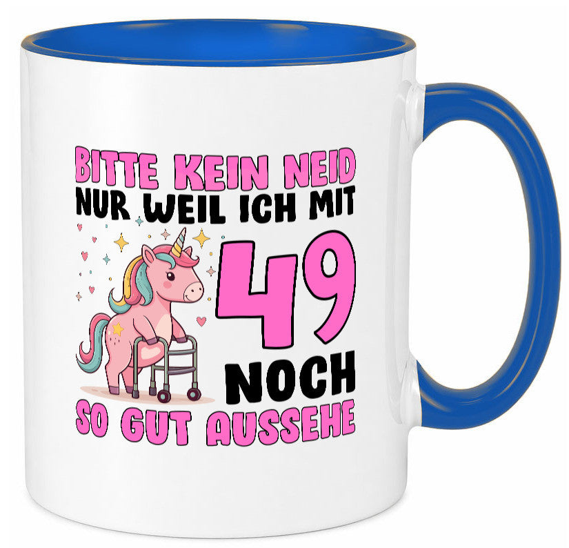 49. Geburtstag | 49 Jahre Mit noch so gut aussehen lustiger Spruch Geschenk