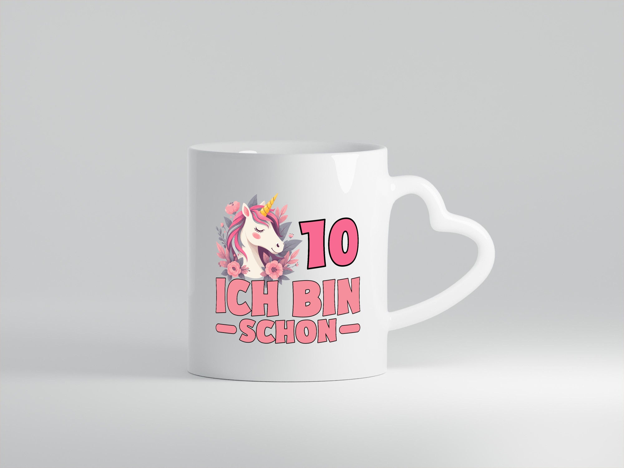 10. Geburtstag | 10 Jahre Einhorn bin schon Mädchen Humor Geschenkidee Tasse