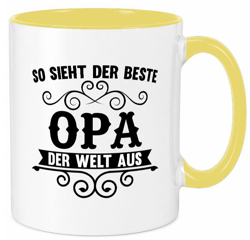 Der Beste Opa | Großvater Enkel Geschenkidee Familie Humor Tasse