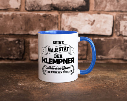 Der Klempner betritt den raum | Geschenk Humor Geschenkidee lustiger Spruch