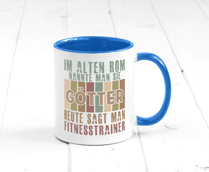 Heute sagt man: Fitnesstrainer | Personal Trainer Geschenkidee Humor Tasse