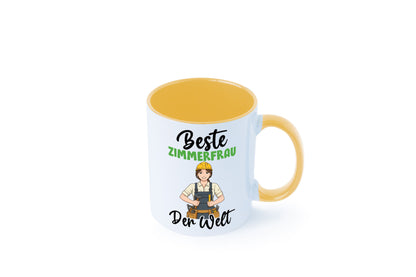 Beste Zimmerfrau| Holzbau | Handwerkerin v2 Geschenk Humor Geschenkidee