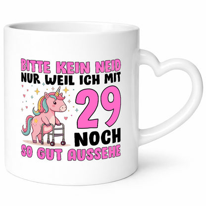 29. Geburtstag | 29 Jahre Mit noch so gut aussehen v2 Geschenkidee Humor Tasse