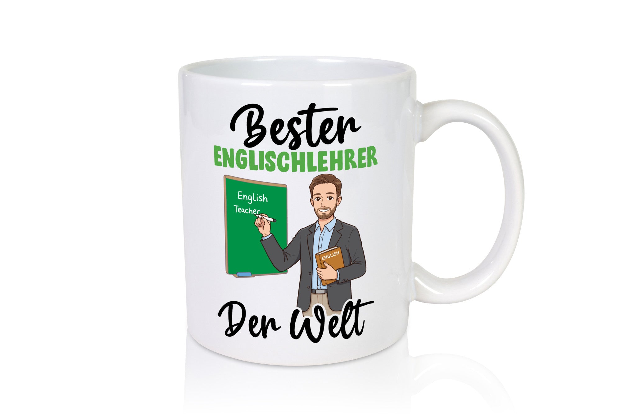 Bester Englischlehrer | Schule Englisch v2 Humor Geschenkidee Tasse