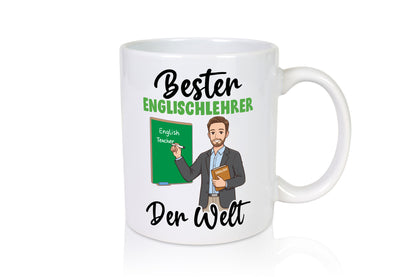 Bester Englischlehrer | Schule Englisch v2 Humor Geschenkidee Tasse