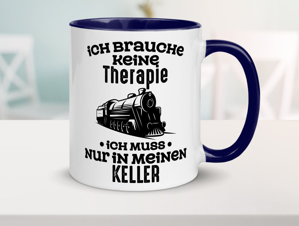 Modeleisenbahn | Hobby eisenbahn Zug lustiger Spruch Geschenk Humor Tasse