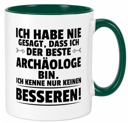 Der Beste Archäologe | Archäologie Forscher Humor Geschenkidee Tasse