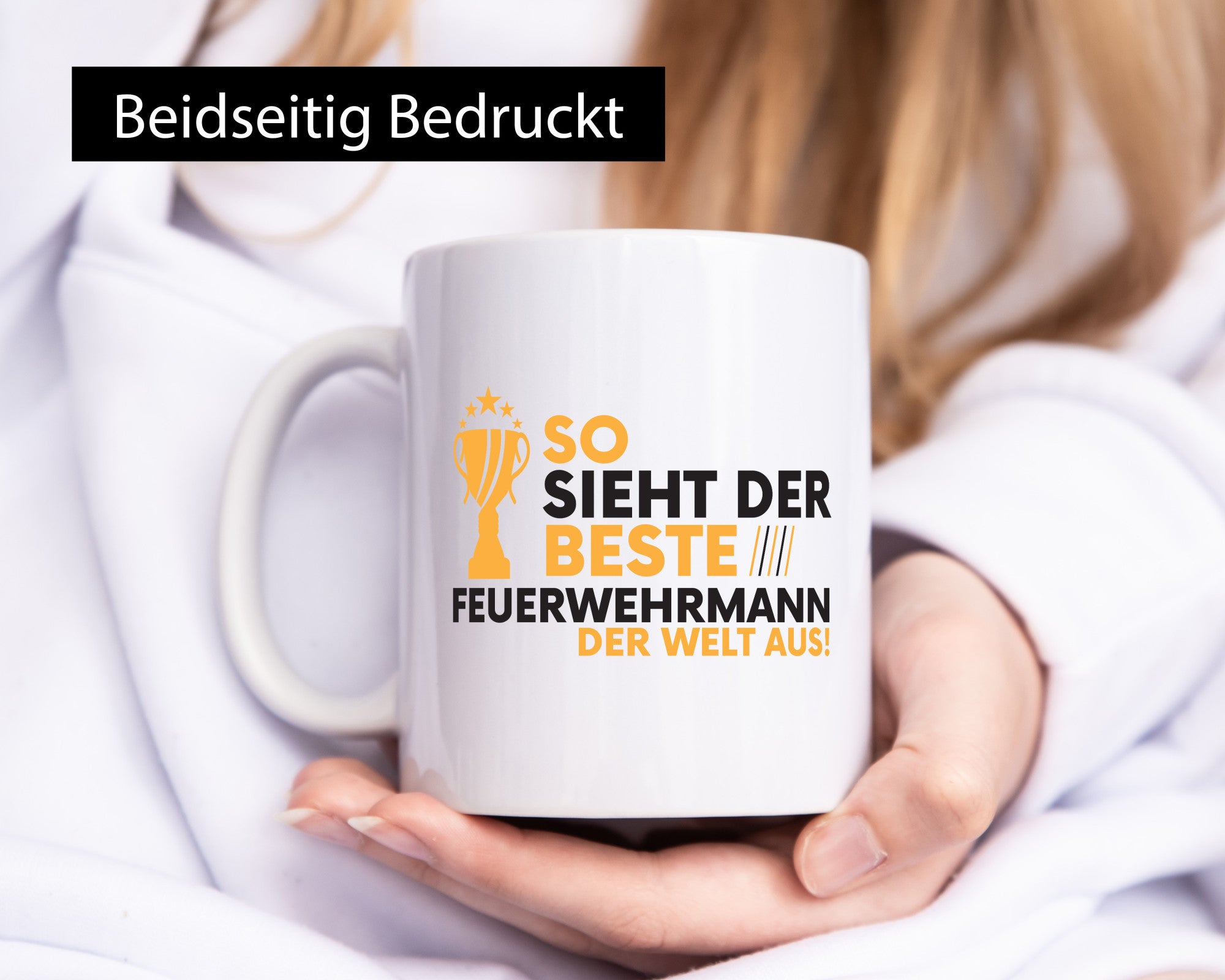 Der Weltbeste Feuerwehrmann | Feuerwehr Geschenkidee Humor Tasse
