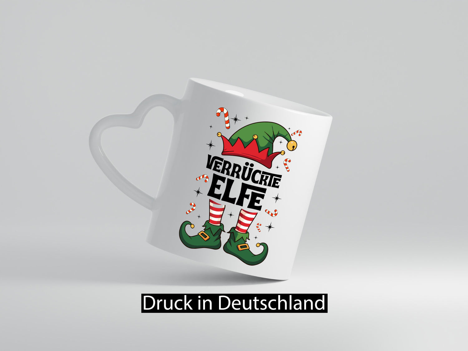Verrückte Elfe | Weihnachtself Weihnachten Geschenkidee Humor Tasse