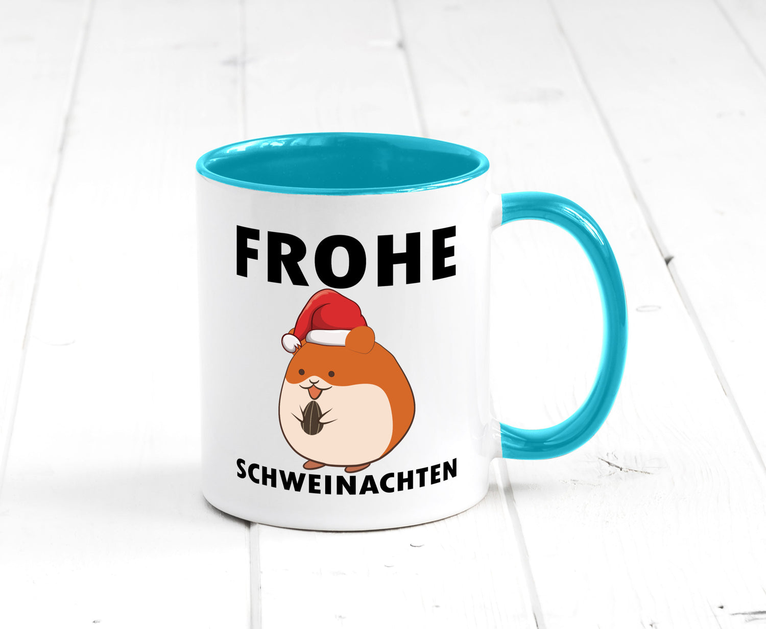 Frohe Schweinachten | Meerschweinchen Weihnachten lustiger Spruch Geschenk