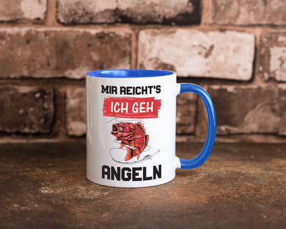Ich geh angeln | Angler Tasse Fisch Fischer Humor lustig Geschenkidee Geschenk