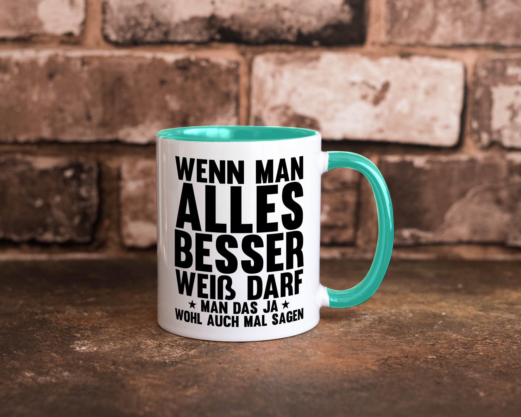 Sagen wenn man es besser weiß | Rechthaber Besserwisser lustiger Spruch